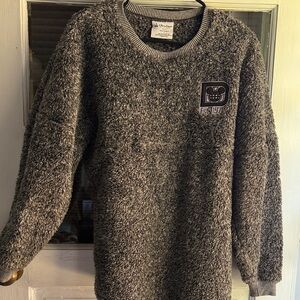 Disney Gray fuzzy spirit jersey